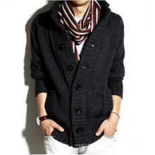 Fashion New Style Men Knitted Button Wool Cardigan (50568-1)